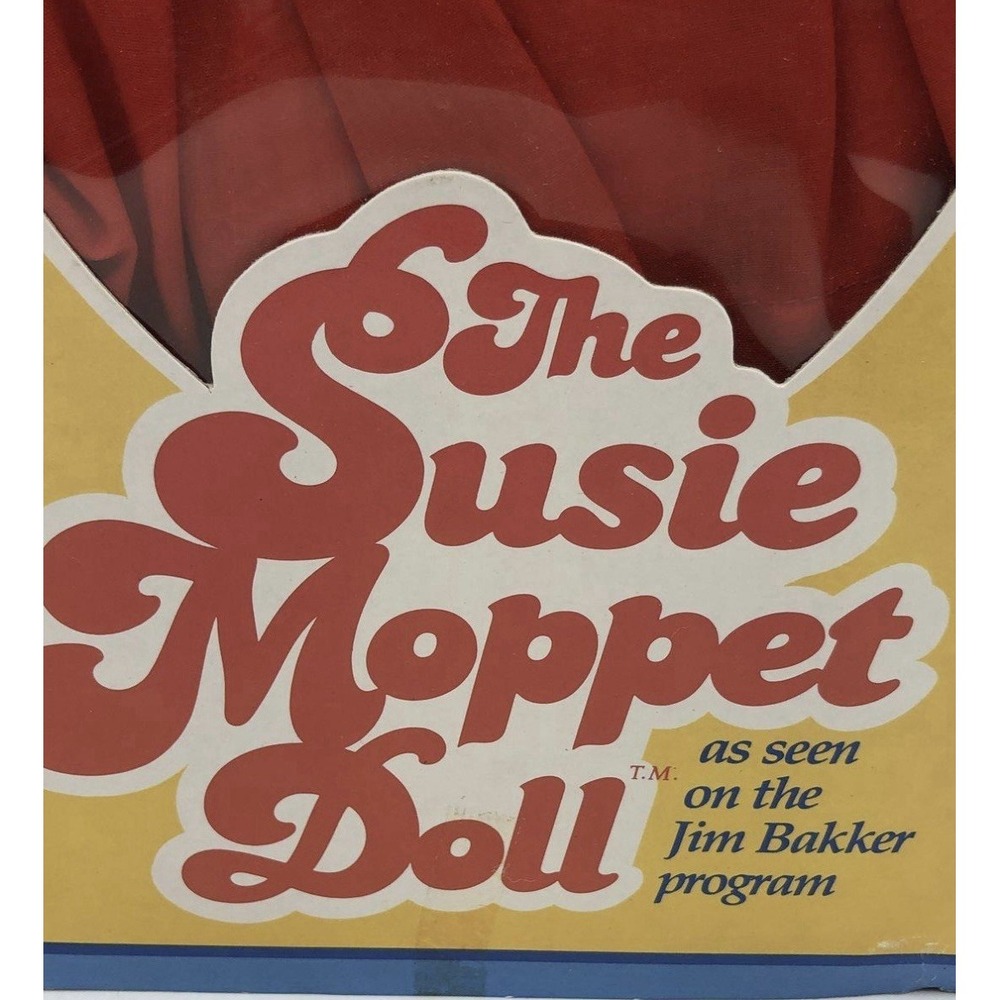 VIntage 1985 PTL Club The Susie Moppet Doll By Jim &‎ Tammy Baker  ORIGINAL BOX - Picture 2 of 7